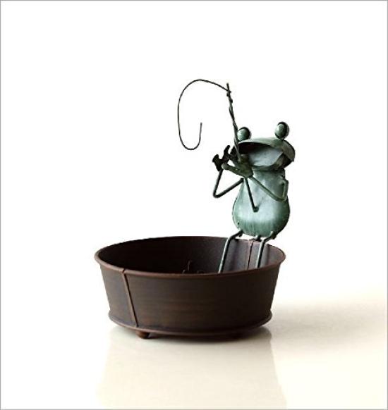Mosquito Coil Holder Frog Fishing [mty3355]