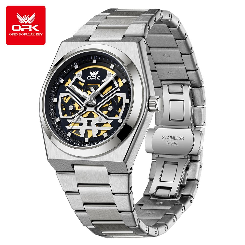 OPK 8188 Men's Watches Luxury Luminous 30m Waterproof Business Man Watch Original Quartz Watch for Man