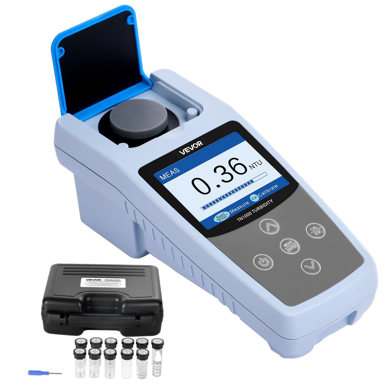 VEVOR Turbidity Meter, 0–1000 NTU Measuring