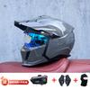 Orz Summer Vintage Helmet Four Seasons Darth Vader Combination Helmet Men's Motorcycle Half Helmet Full Helmet Locomotive Men's and Women's