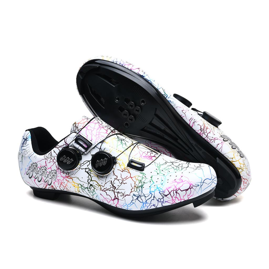 Foreign trade large size 47 small size 37 bicycle shoes road lock bottom spinning bicycle mountain bike outdoor cycling men