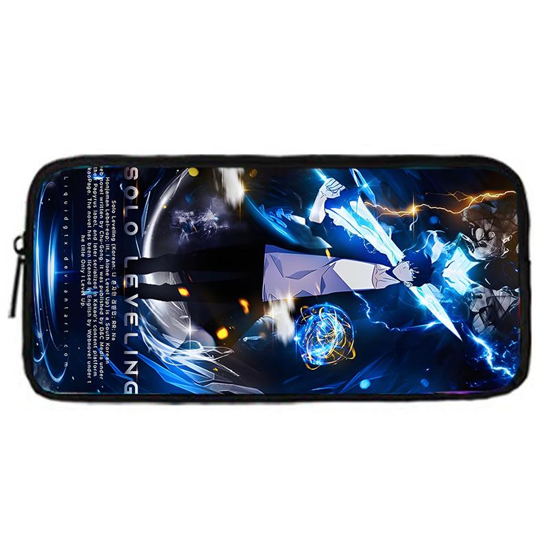 

Child Backpacks Anime Solo Levelings Shoulder Bag Pencil Case Pupil Large Capacity School Bags for Boys Girls Best Gift