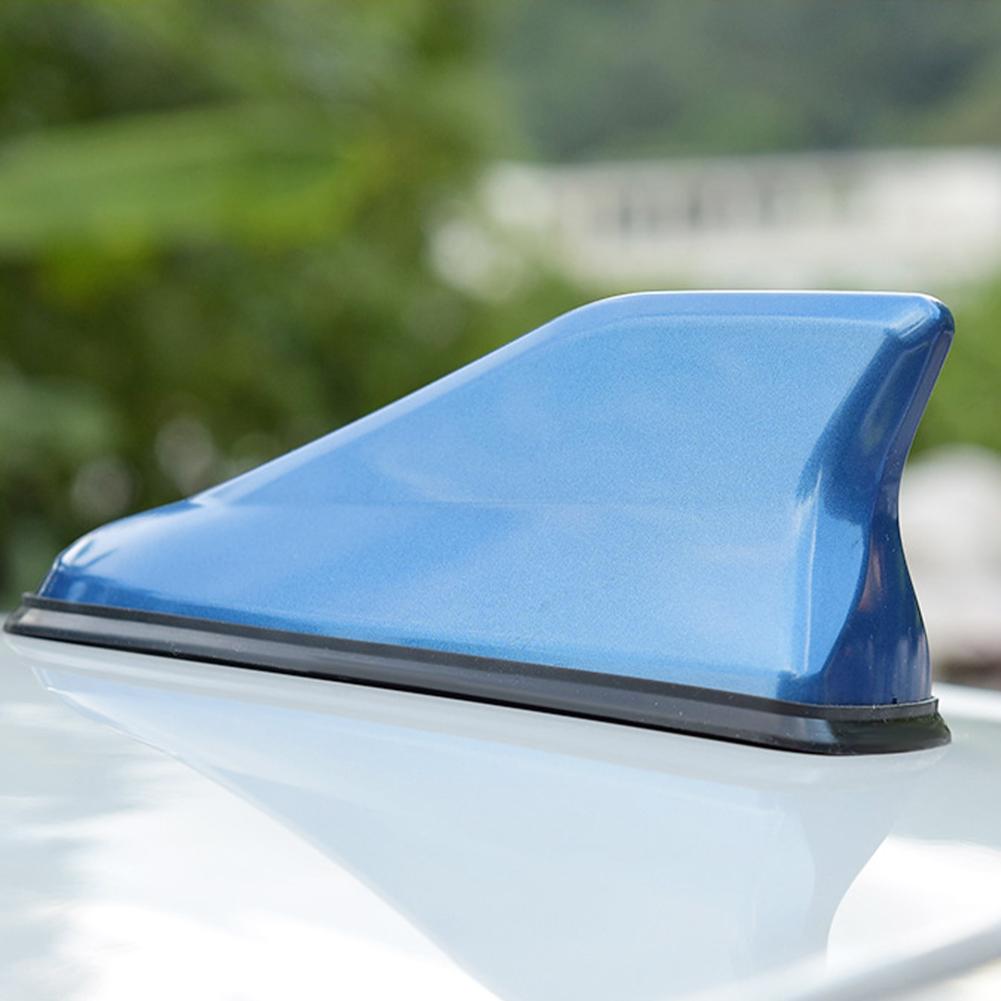 Car Antennas Shark Fin Antenna Auto Radio Signal Aerials Roof Antennas For Universal Car Model Car Styling M5E0