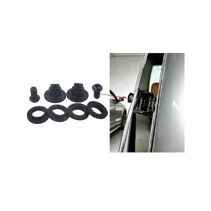 2PCS Rear Window Latch Bolt Nut Screw Cab Quarter Glass Latch Compatible With Toyota Sienna GSL ASL 2003-2017