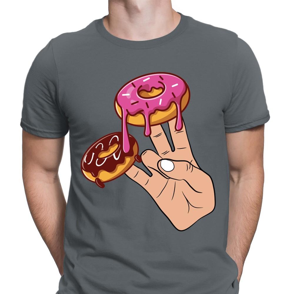 2 In The Pink 1 In the Stink Dirty Donut Funny Mens TShirts Tee Top D6
