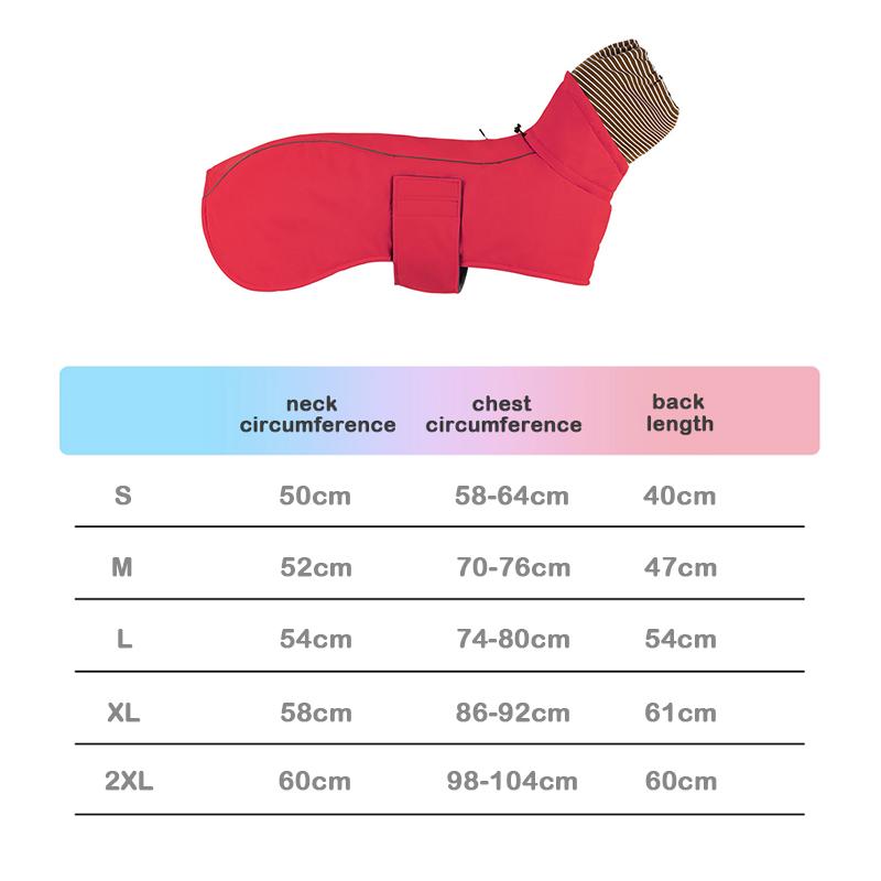 Dog Outdoor Cold Proof Clothing Warm Double Neck Cape Dog Jacket For Medium to Large Dog Autumn Winter Windproof Coat