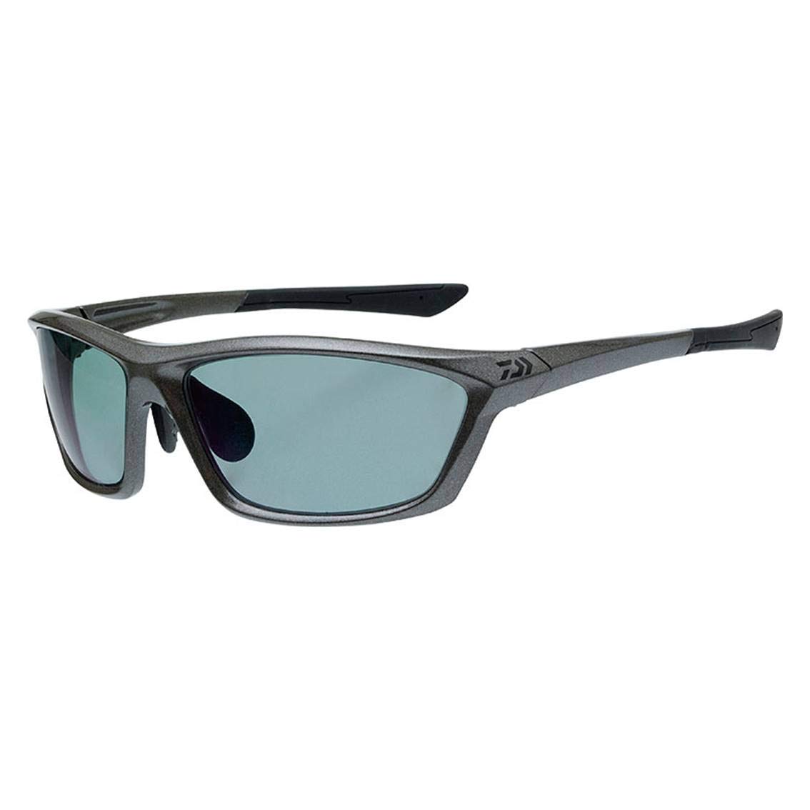 Daiwa Polycarbonate Photochromic Polarized Gray Sunglasses, Gunmetal/Light DN-4216H