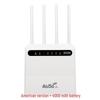 WiFi 6 LTE 4G Router with Optional Battery - Compatible In US, Europe, Asia, South & North America.