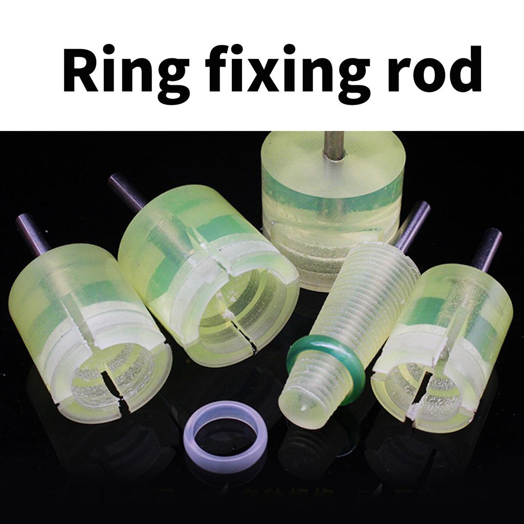 Versatile Jewelry Repair Tool Polishing Stick for Rings and Bracelet Buffing Silicone Mandrel Inner Outside Holder