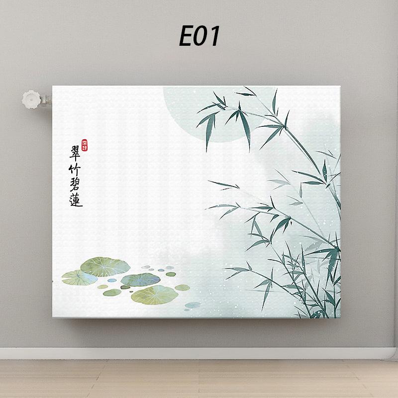 All-inclusive Radiator Dust Cover Household Oil Tin Dust Cover Heater Dust Cover Fabric Electric Radiator Protective Cover
