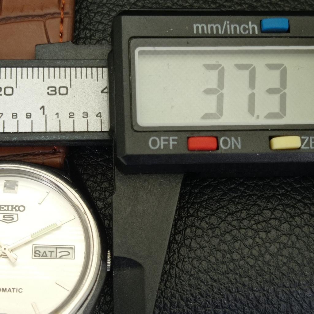 JAPAN VINTAGE SEIKO 5 AUTOMATIC 6309A MENS SILVER COLOR DIAL WATCH a701552-5 R206b-a701552