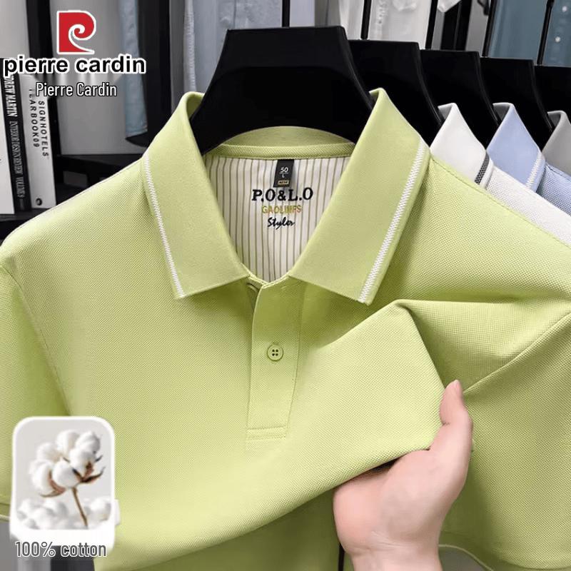 Pierre Cardin Men s 100% Cotton Short Sleeve Polo Shirt XL