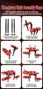 Premium Pleasure Chair Multi-Position Bondage Bench Red Foam Cushion Black Metal Frame Adjustable Headrest Knee Pads Straps BDSM for Couples
