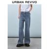 UR 2025 Spring Retro Bow-knot Denim Jeans