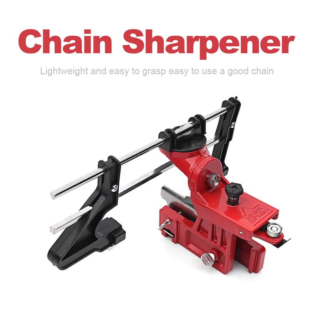 

Chain Sharpener Chainsaw Chain Repair Sharpener Oil Sharpener File Multi-Angle Chain Sharpening Tool Chainsaw Chain Repair Mould красный