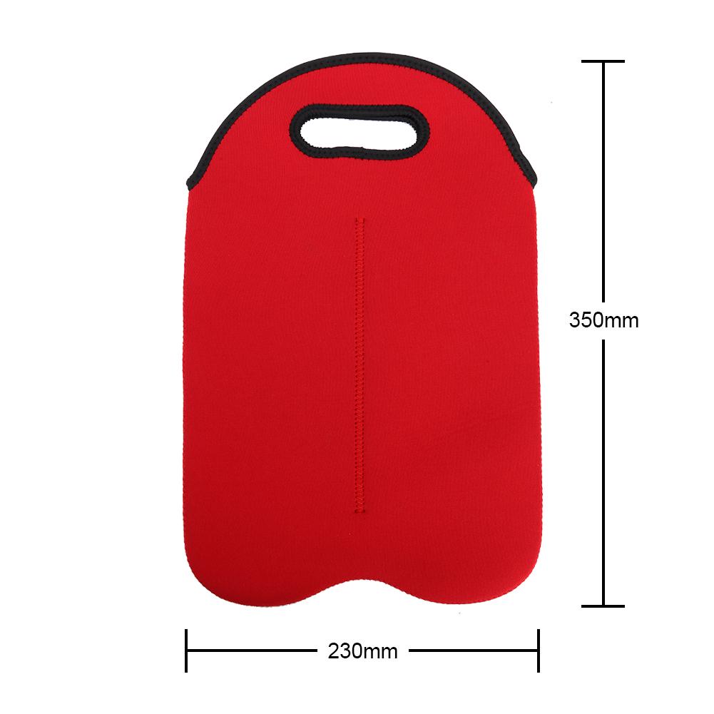 Bottle Protective Cover Portable Wine Bottle Cooler Neoprene Outdoor Insulated Double Bottle Protective Cover