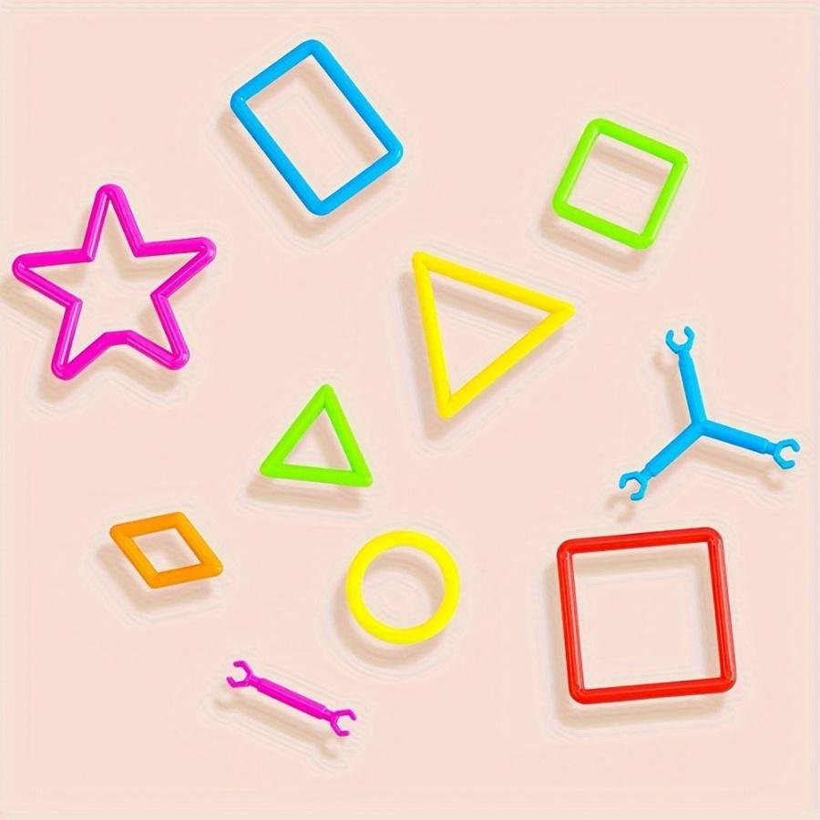 200PCS Children's Magic Children's Toys Assembly Drawing Kindergarten Baby Child Parent-child Gift Set.
