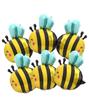 Cobalt Planet Bee Balloons (12-Pack), 53cm x 62cm, Aluminum, for Birthday Parties (12 Bees)