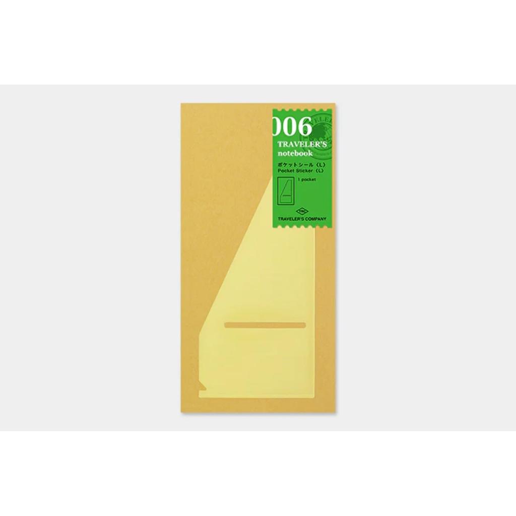 Traveler's Notebook Regular Size Refill - Pocket Seal 006 - 14256006