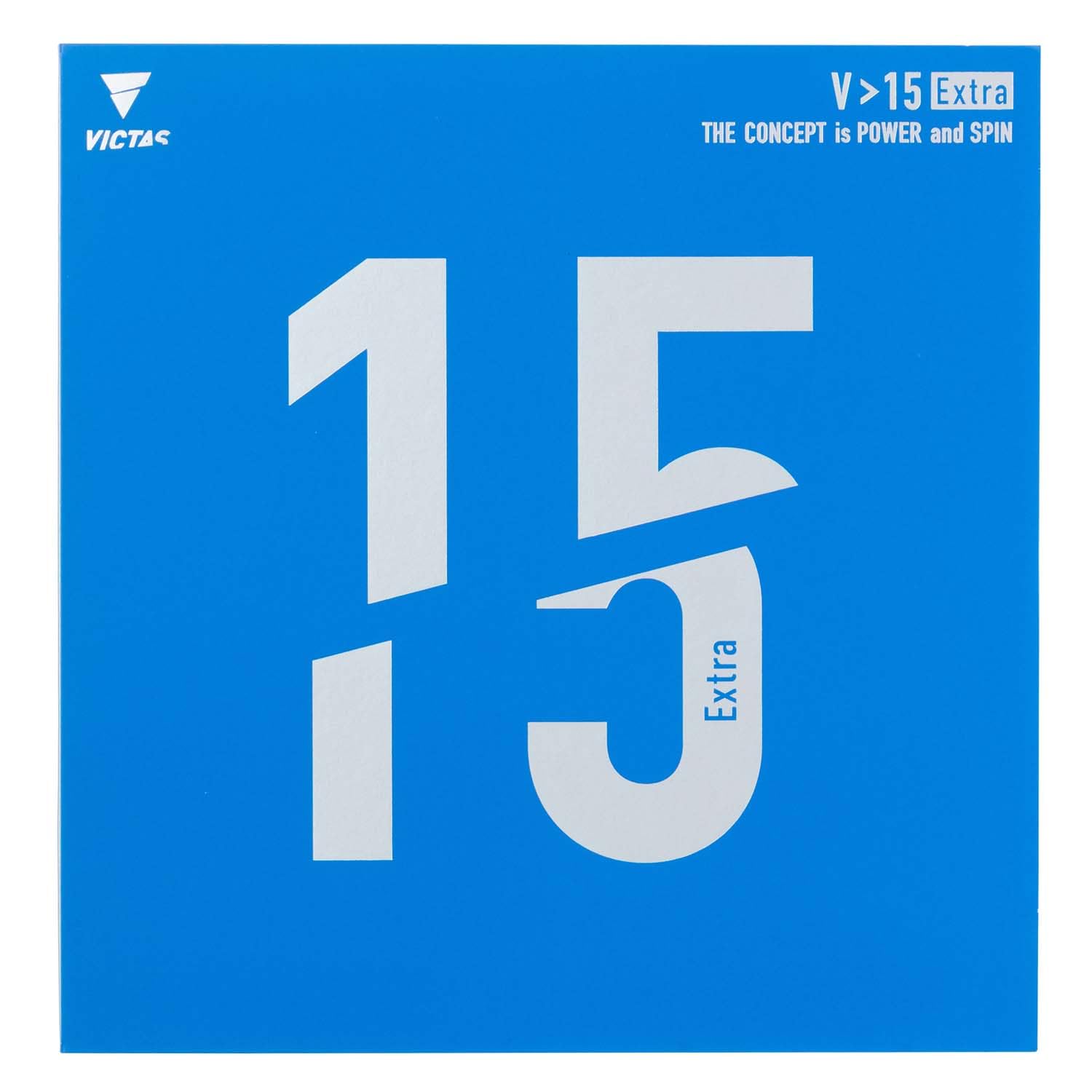 VICTAS V 15 Extra Table Tennis Rubber 2.0 Blue 020461