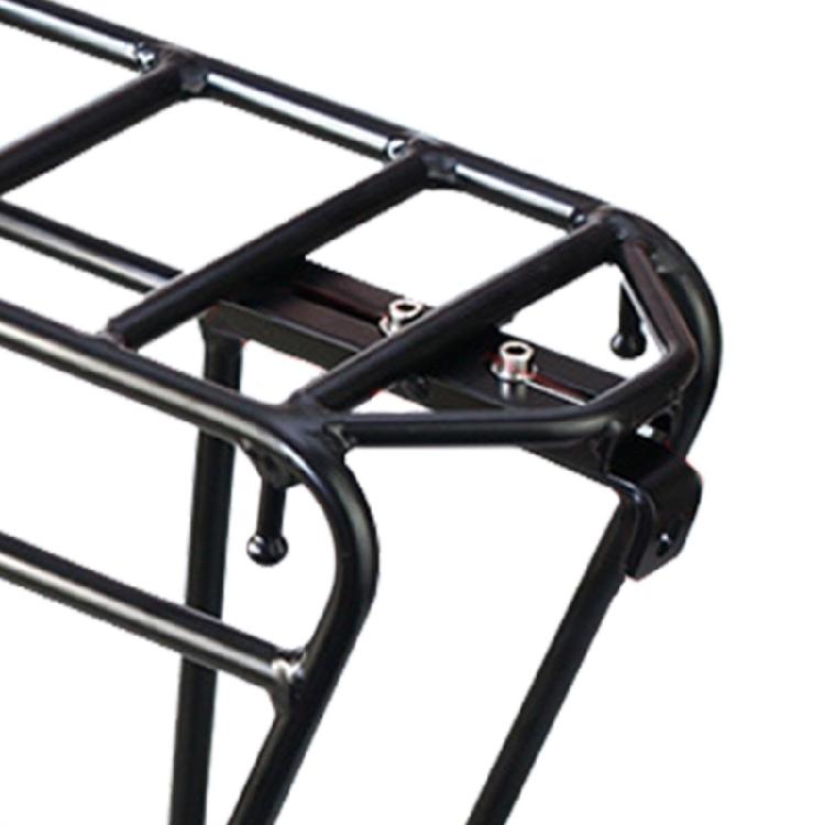 Quickly Release Luggage Shelf Bicycles Front Fork Rack Front Cargo Carriers for Various Challenging Terrains