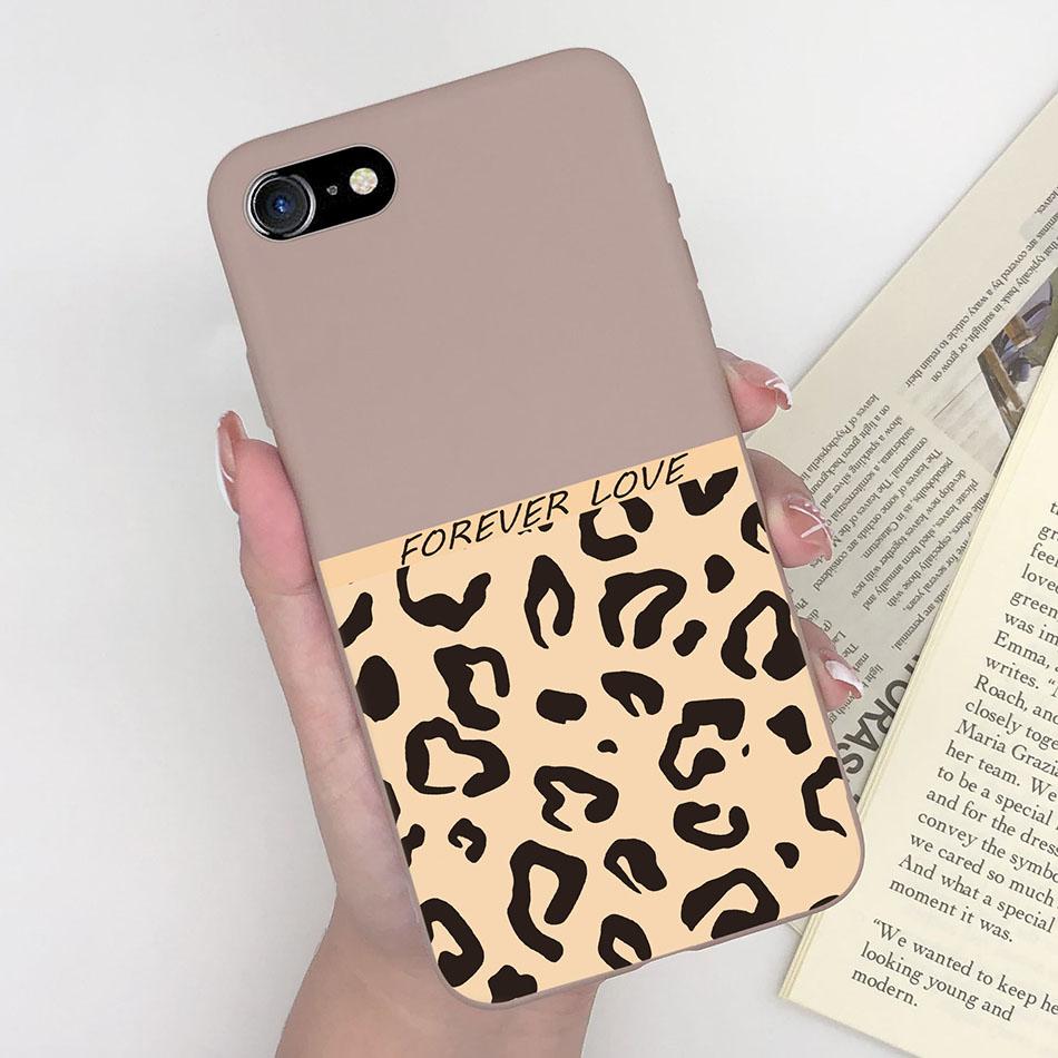 For Apple iPhone 7 8 Plus Back Cover Fashion Pattern Soft Silicone Anti Slip Phone Case For iPhone 7plus 8plus Funda Capa Shell