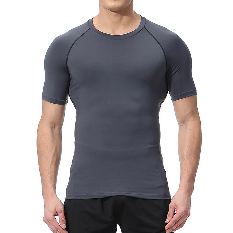 Angel Wings Freedom Print Compression Shirt for Men Sporty Quick Dry Tees Tshirt Tops Gym Workout Running Undershirts Baselayers