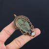 Prehnite Jewelry, 999 Copper Wire Wrapped Pendant Handmade Gemstone Jewelry, Gifts For Wife Brand New Pendant