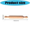 Set Of 6 Small Wooden Playdoughs Rollers Child Sized Baking Utensils Skill Development Kitchen Activity Tool