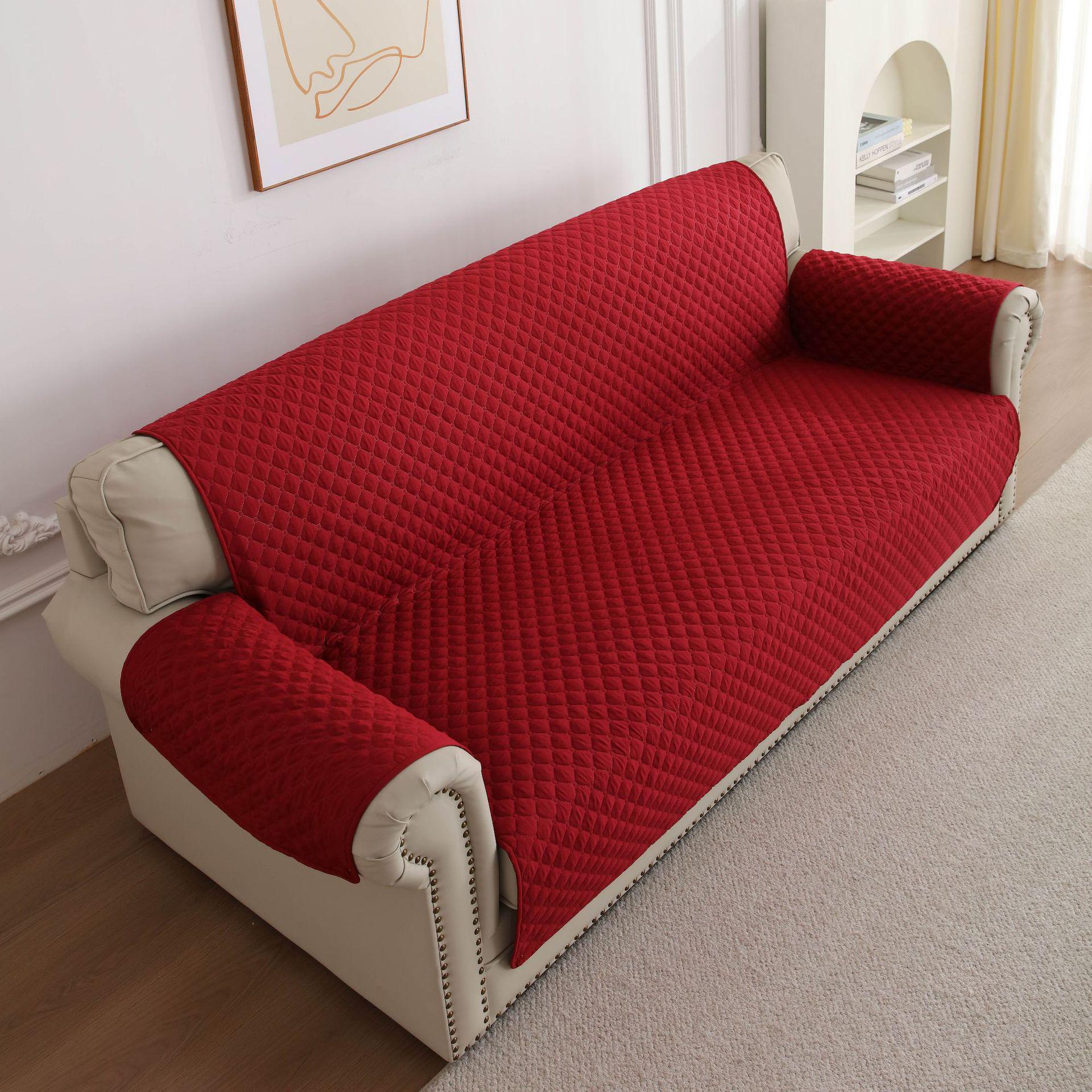 Waterproof Non-slip Pet Sofa Cover – All-Season Universal Seat Cushion Single Seat (59x193CM)