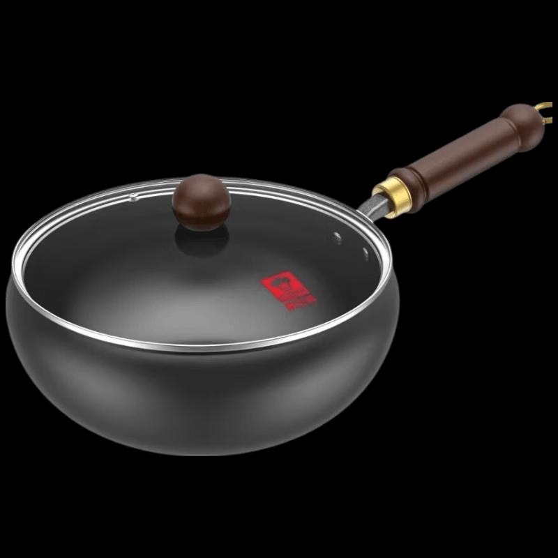 KOBACH 24cm Deep Nitriding Titanium Wok
