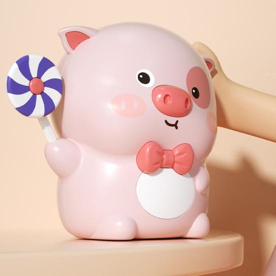 Kids Piggy Bank Creative Large Capacity Lovely Cartoon Pig Multifunctional Save