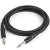 GLOWZEN Shielded GuitarBass Cable, 6.35mm, for Connecting Mixers, Guitars, Amplifiers, Speakers, etc. (3M)