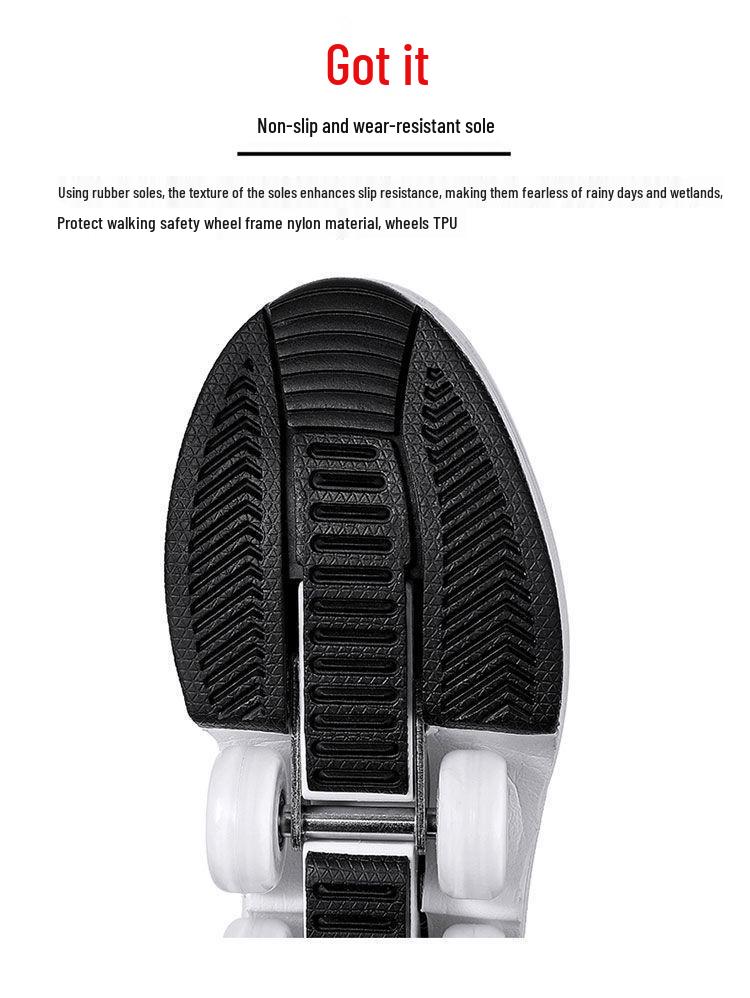 XSZ Chlapecké čtyřkolečkové brusle: Stylové, zatahovací brusle pro děti a dospělé