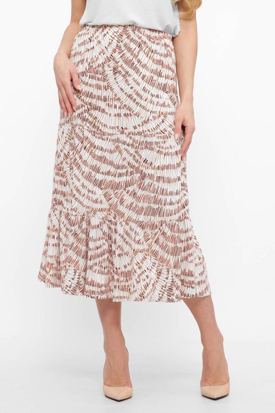 

Трикотажна спідниця Tatiana ГЛЕН XL рожевий