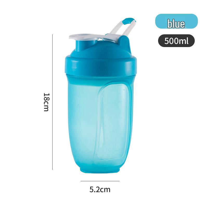 Portable Shaker Cup for Protein and Smoothies - Handheld Gym Fitness Mixer