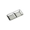 304 Stainless Steel Condiment Dish for Kitchen Dining and Restaurants Rustproof Dipping Bowl Appetizer Plate