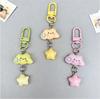 Cute Cloud Star Keychain Mini Bag Doll Pendant Backpack Charm Accessory Best Friend Gift Key Ring