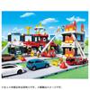 TAKARA TOMY "Tomica Tomica Town Dispatch Fire Extinguishing Rescue Base" Mini Car Car Toy 3 Years Old and Up Toy Safety Standards Passed ST Mark Certi