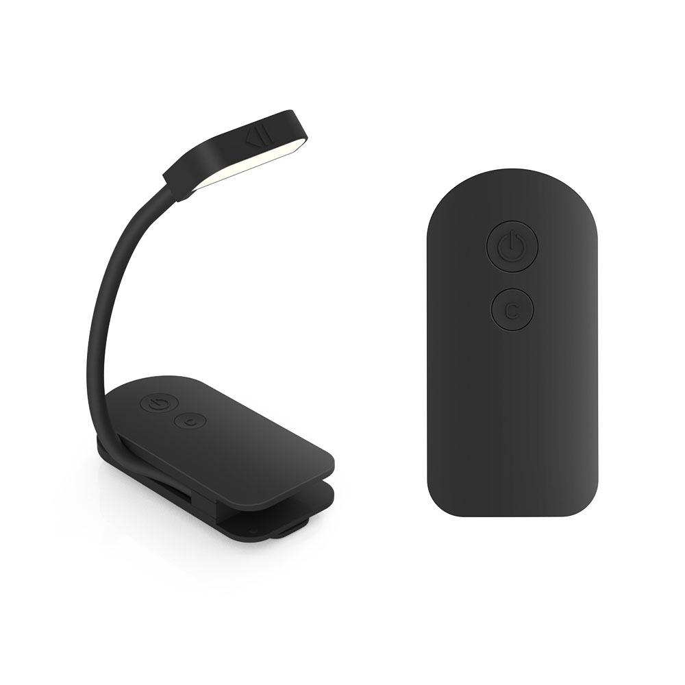 LED Eye Protection Clip-On Reading Light - Portable Mini Study Lamp for Bedside & Dorm.