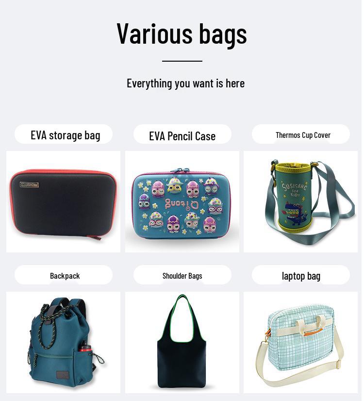 EVA Waterproof Women's Shoulder Tote Bag - Thick Diving Material for Beach & Outdoor Use