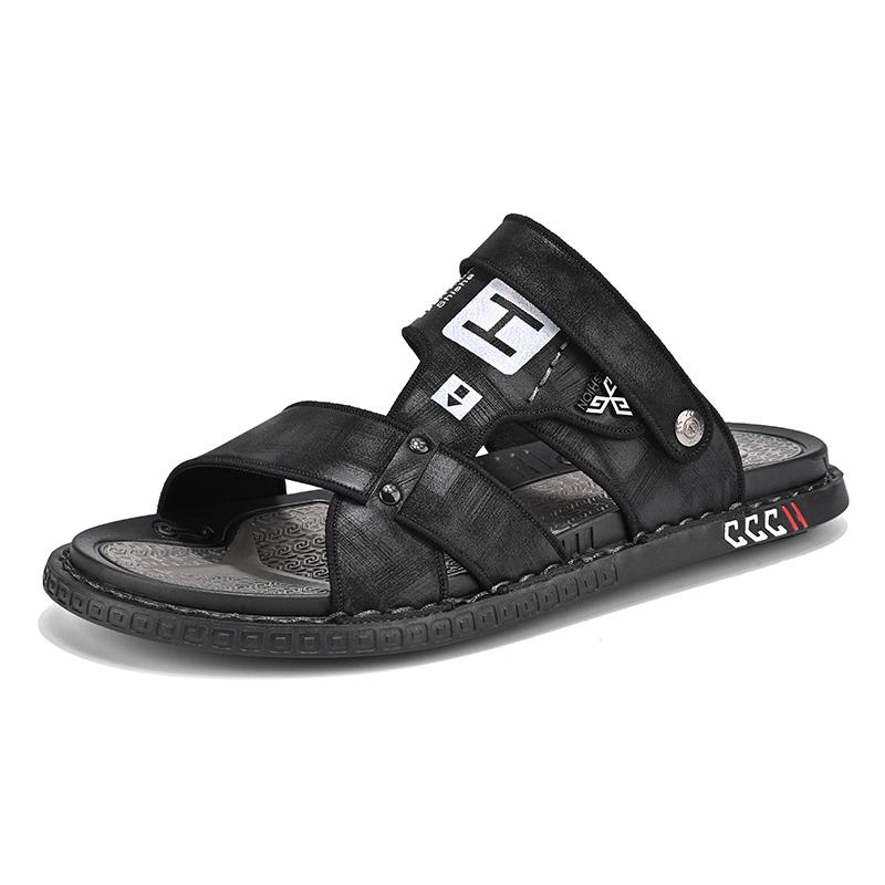 

Мужская новая модная летняя повседневная пляжная мужская обувь Удобные сандалии для ходьбы по воде уличные модные шлепанцы tenis masculino 39