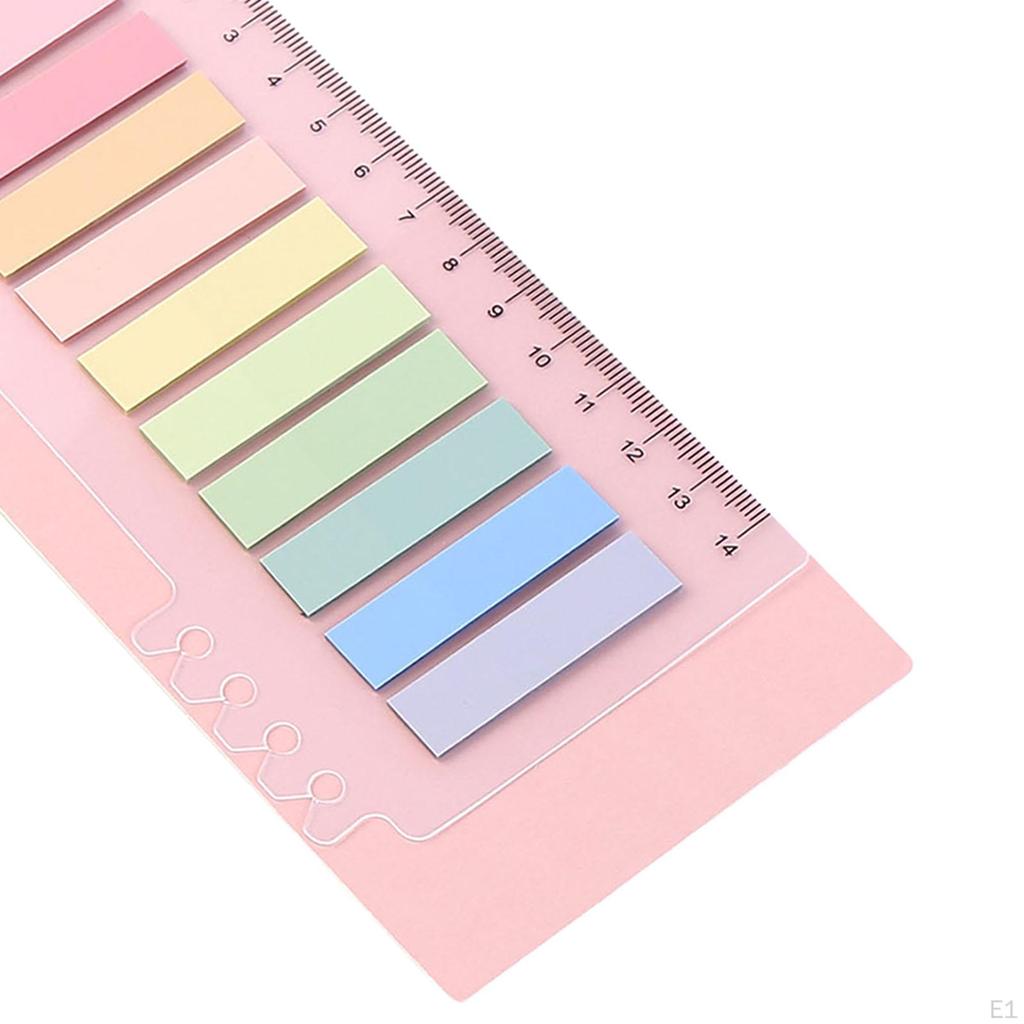 Color Sticky Notes Index Tabs Memo Stickers Flag Markers for Filing Cabinets Office,,Home
