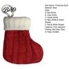 Mini Christmas Stockings Knitted Stocking Ornaments, Knit Xmas Tree Hanging Decor, Small Cute Pendants for Tree, Mantel, Doorway Holiday Party