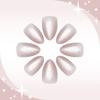 Medium Almond Press On Nail 30 Pieces Set Cats Eye Design in Autumn Stick on Nail Acrylic False Nail Manicures Ornament