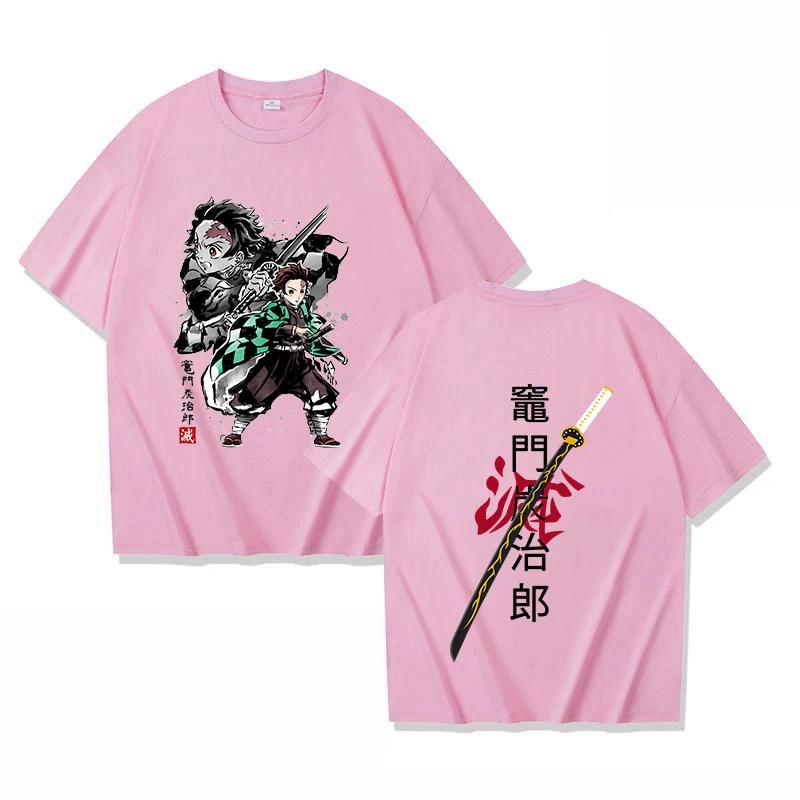 New Anime Kamado Tanjirou Printed T-Shirts Women Men Short Sleeve Funny Round Neck Tee Shirt Casual Summer Tops