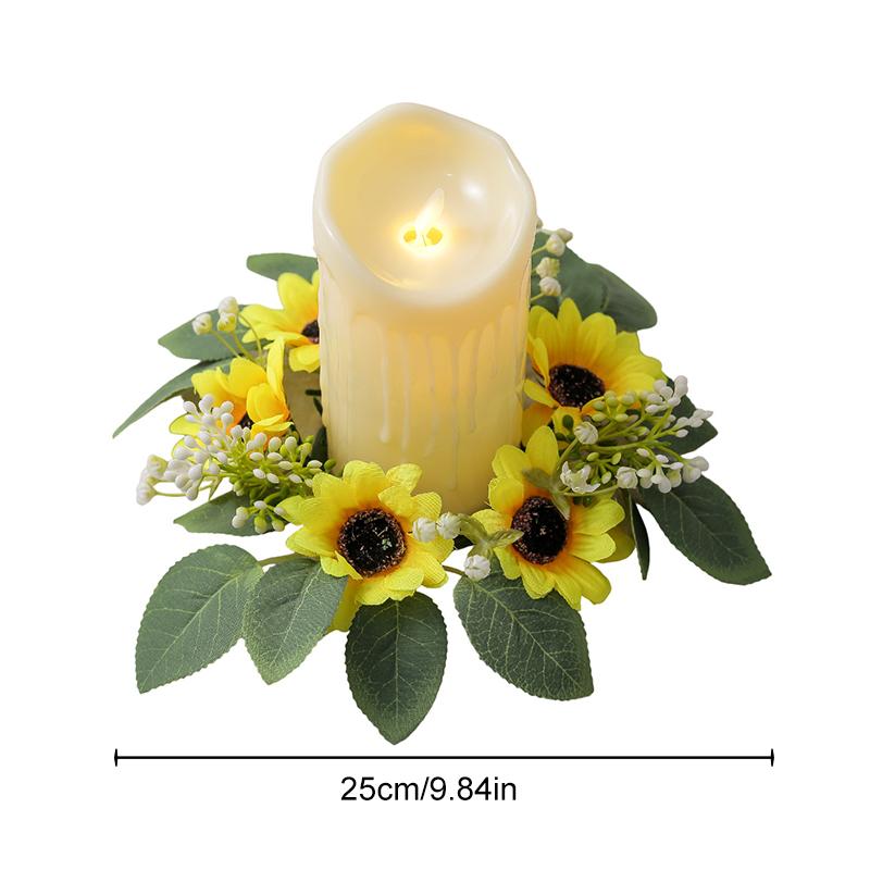Simulated Sunflower Home Daisy Wedding Plants Ball Ornament Party Supplies