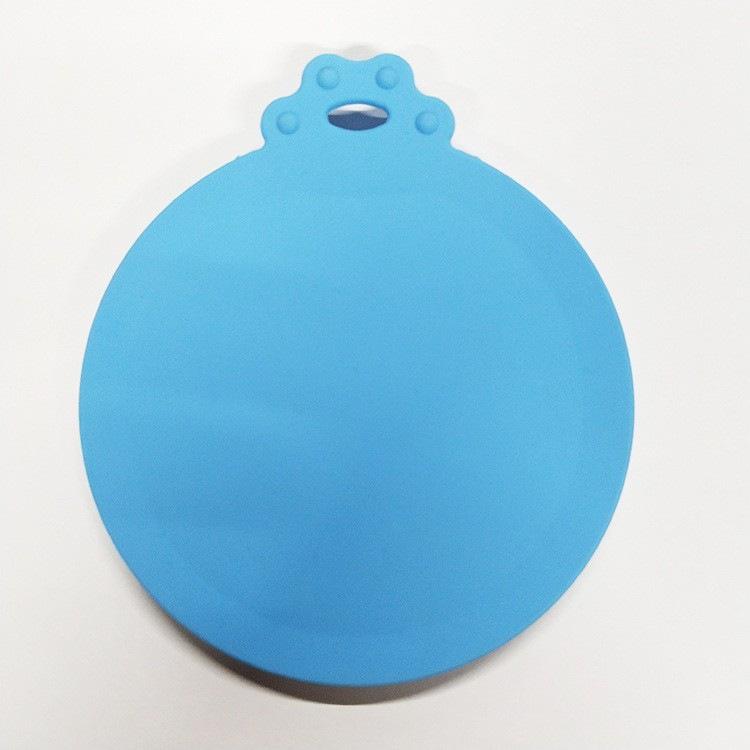 Silicone Pet Canister Lid for Cat and Dog Food Storage Three-in-one Silicone Sealing Cover for Food Preservation