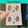 Clous d'Oreilles Géométriques Minimalistes en Argent avec Zirconium Cubique pour Tenues Décontractées de Bureau