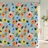 Mooie Bloemen Douchegordijnen Aquarel Bloemen Bloemen Home Decoratie Gordijn Voor Badkamer Polyester Stof Badgordijn